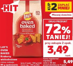 Lay's Oven Baked Krakersy wielozbożowe