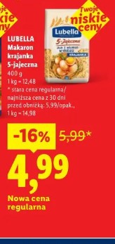 Lubella Makaron krajanka 5-jajeczna