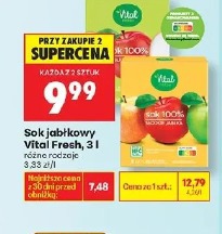 Sok jabłkowy Vital Fresh