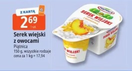 Serek wiejski z owocami Piątnica