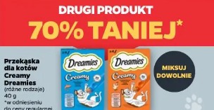Przekąska dla kotów Creamy Dreamies