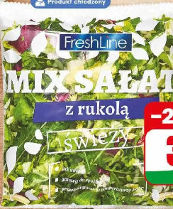 Mix sałat z rukolą FreshLine