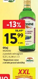 Olej z pestek winogron Monini