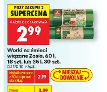 Worki na śmieci wiązane Zosia