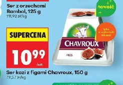 Ser kozi z figami Chavroux