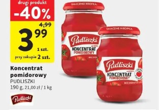 Koncentrat pomidorowy Pudliszki