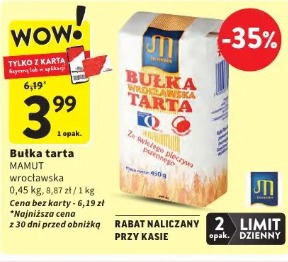 Bułka tarta Mamut wrocławska