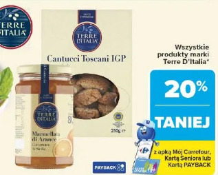 Produkty marki TERRE D'ITALIA