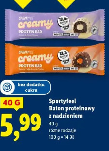 Sportyfeel Baton proteinowy z nadzieniem