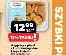 Nuggetsy z piersi z kurczaka łagodne Twoje Bistro