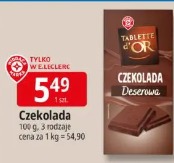 Czekolada Deserowa Tablette d'Or