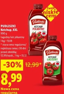 Pudliszki Ketchup pikantny XXL