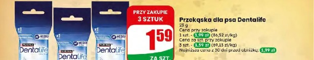 Przekąska dla psa Dentalife