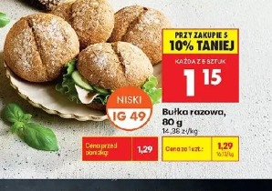 Bułka razowa