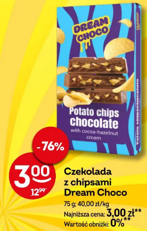 Czekolada z chipsami Dream Choco