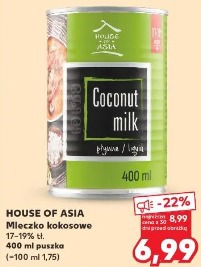 House of Asia Mleczko kokosowe