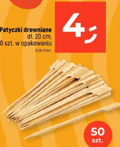 Patyczki drewniane