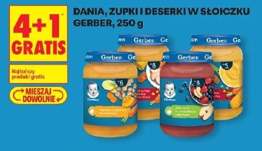 Gerber dania, zupki i deserki w słoiczku