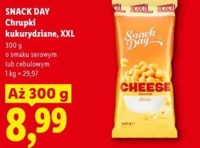 SNACK DAY Chrupki kukurydziane, XXL