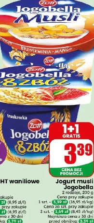 Jogurt musli Jogobella 8 zbóż
