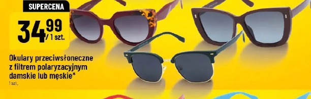 Okulary przeciwsłoneczne z filtrem polaryzacyjnym damskie lub męskie