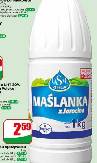Maślanka spożywcza