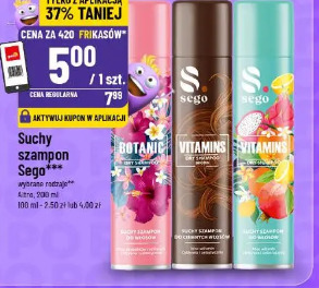 Suchy szampon Sego