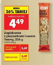 Zapiekanka z pieczarkami i serem Yeemy