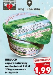 BIELUCH Jogurt naturalny nadbużański 9% tł.