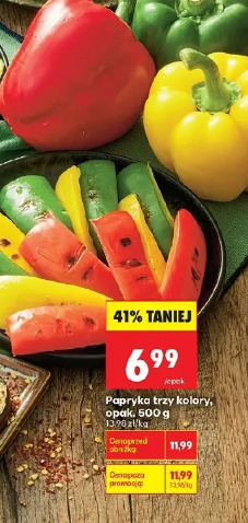 Papryka trzy kolory