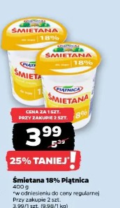 Śmietana 18% Piątnica