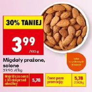 Migdały prażone, solone