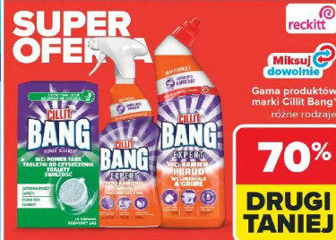 Gama produktów marki Cillit Bang