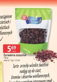 Żurawina suszona Tablier Blanc