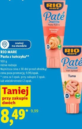 Rio Mare Pasta z tuńczyka