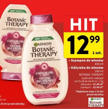 Szampon do włosów BOTANIC THERAPY