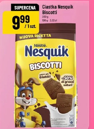 Ciastka Nesquik Biscotti