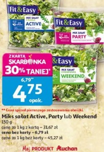 Miks sałat Active, Party lub Weekend Fit & Easy