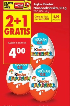 Jajko Kinder Niespodzianka