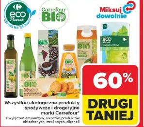 Wszystkie ekologiczne produkty spożywcze i drogeryjne Carrefour Bio, Eco Planet