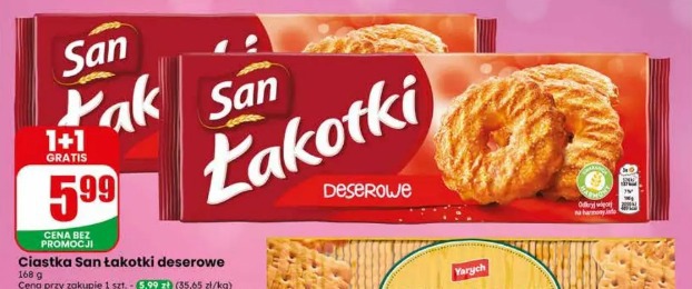 Ciastka San Łakotki deserowe