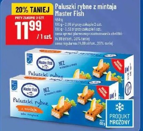 Paluszki rybne z mintaja Master Fish