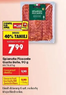 Spianata Piccante Gusto Bello