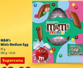 M&M’s Minis Medium Egg