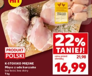 K-stoisko mięsne Mięso z uda kurczaka bez kości, bez skóry