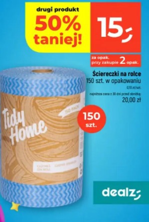 Ściereczki na rolce Tidy Home