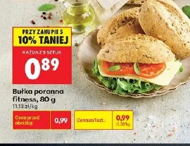Bułka poranna fitness