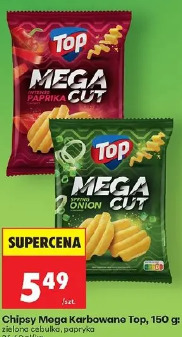 Chipsy Mega Karbowane Top