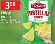 Chipsy tortilla Tokapi