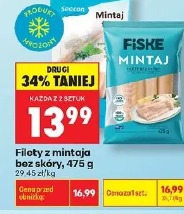 Filety z mintaja bez skóry